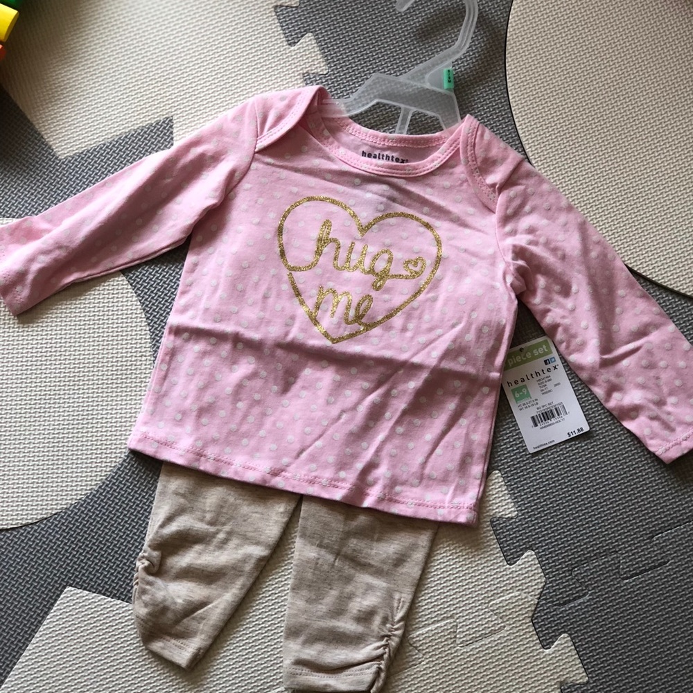 Healthtex Baby Shirt and Pants Outfit